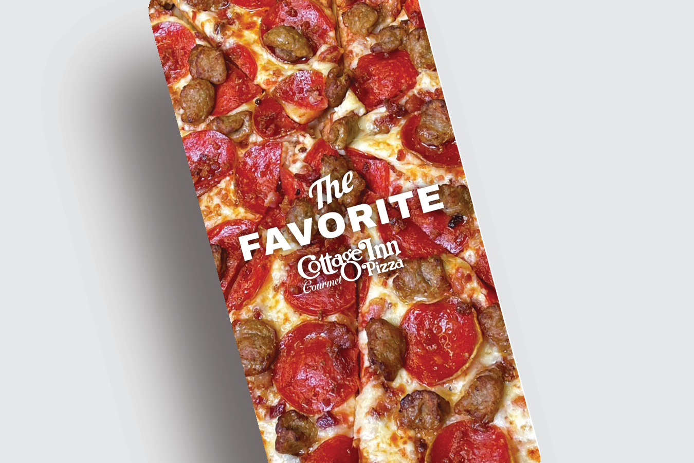 Cottage Inn Pizza — app screen, logo