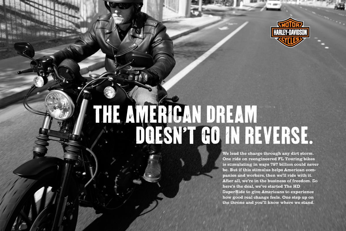 Harley Davidson — Reverse