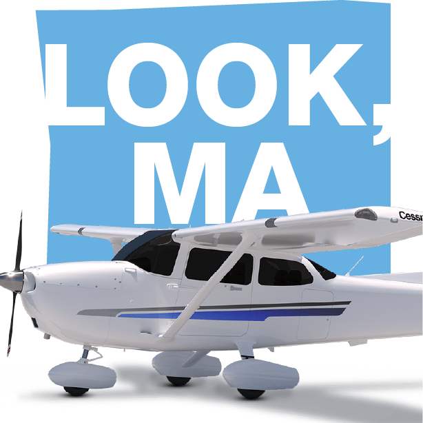 Lapeer Aviation ad — Look, ma